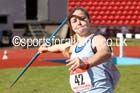 Inter girls javelin, English Schools Track and Field. Photo: David T. Hewitson/Sports for All Pics